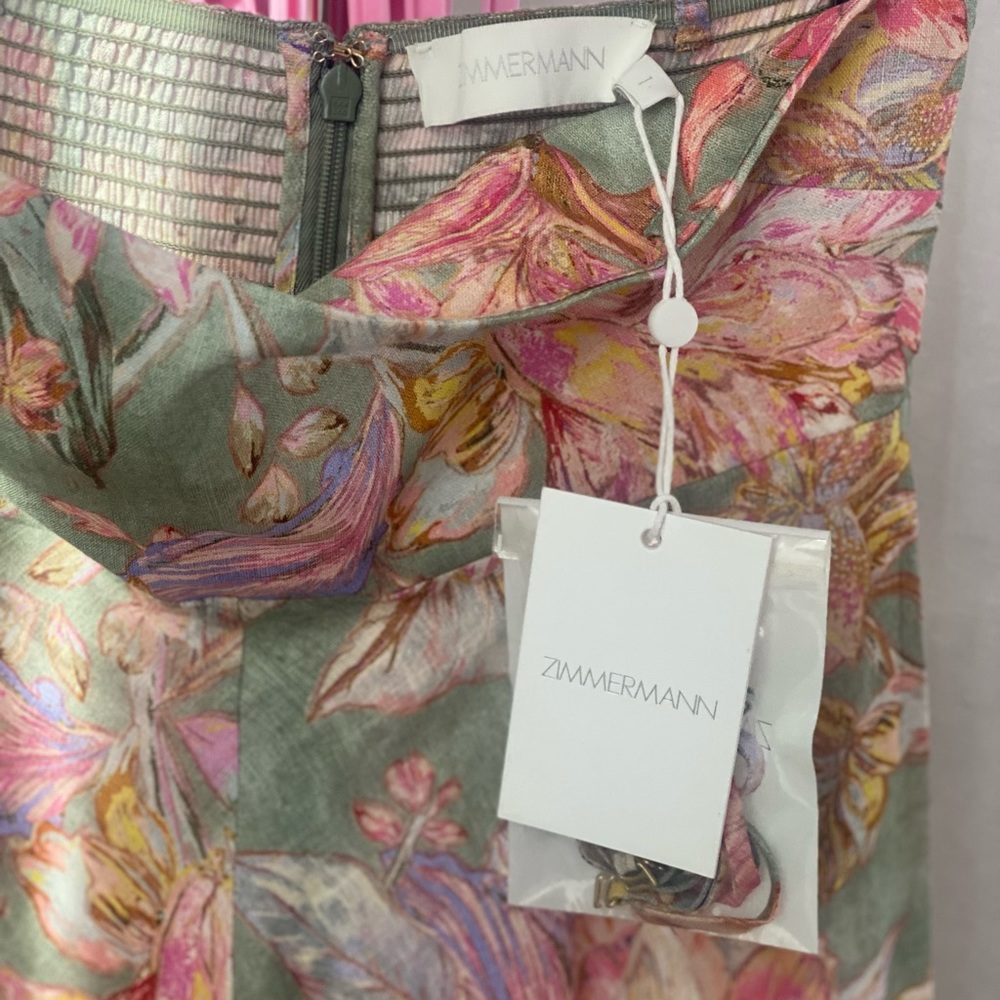 New with tags Zimmermann Cira bandeau midi dress
